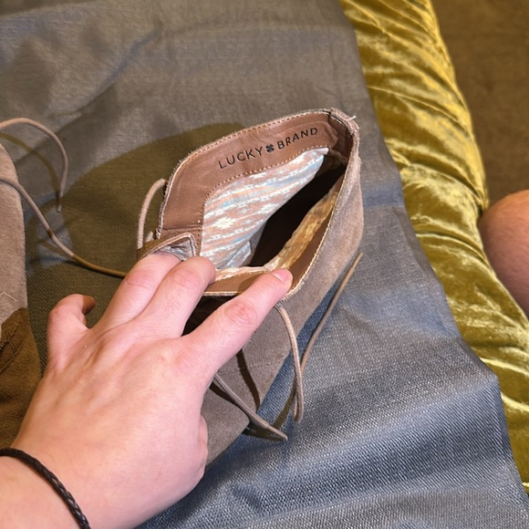 Lucky Brand suede booties - Picture 6 of 8